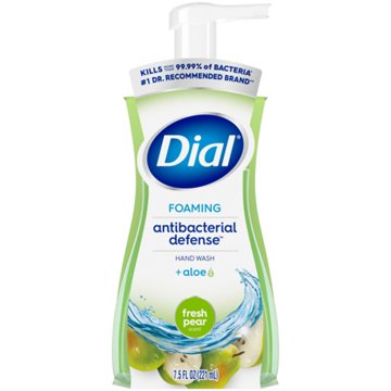 Dial Antibacterial Foaming Hand Wash - Fresh Pear, 7.5  oz