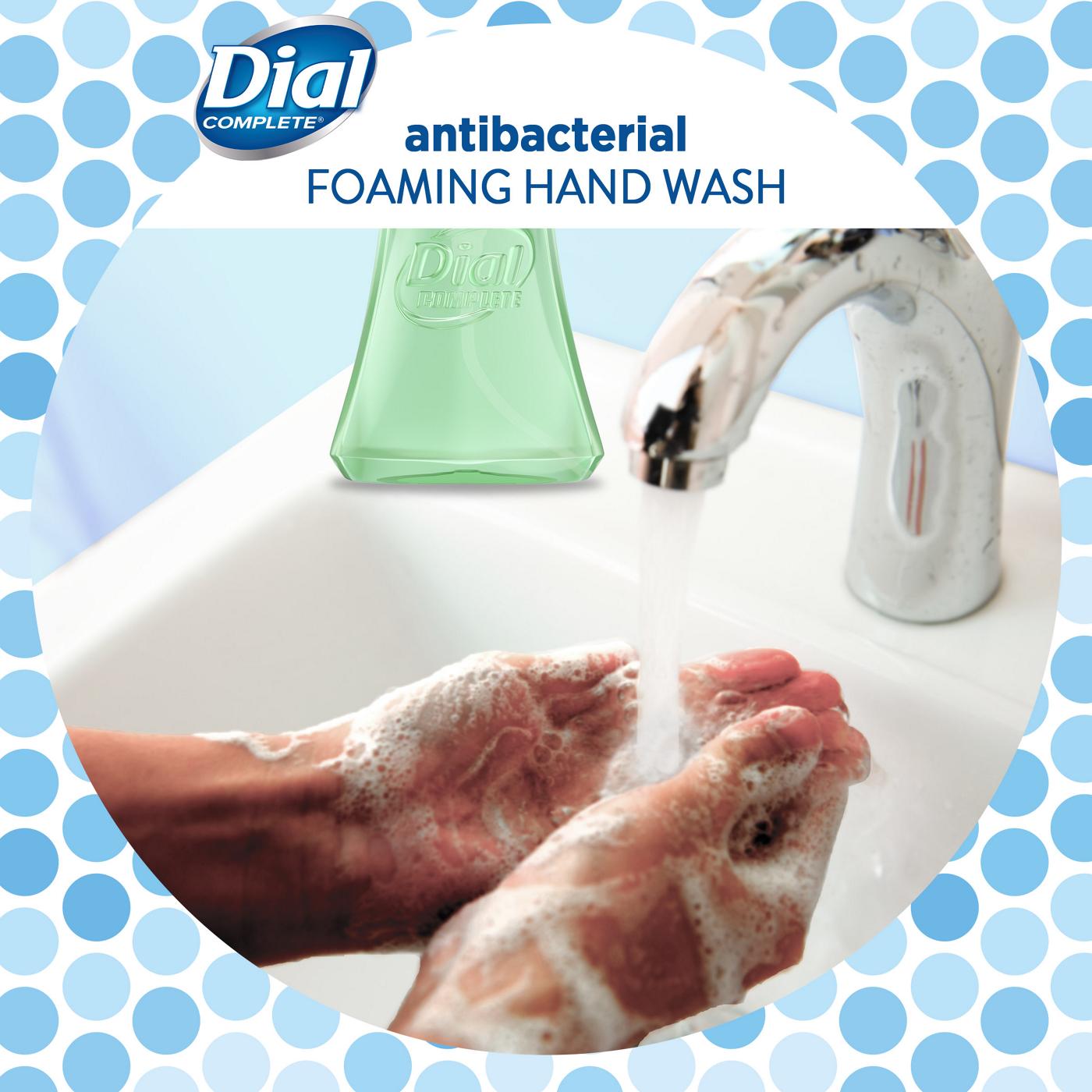 Dial complete antibacterial foaming hand soap refill fresh online pear