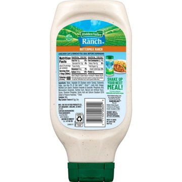 Hidden Valley Buttermilk Ranch Condiment and Dressing, Easy Squeeze Bottle