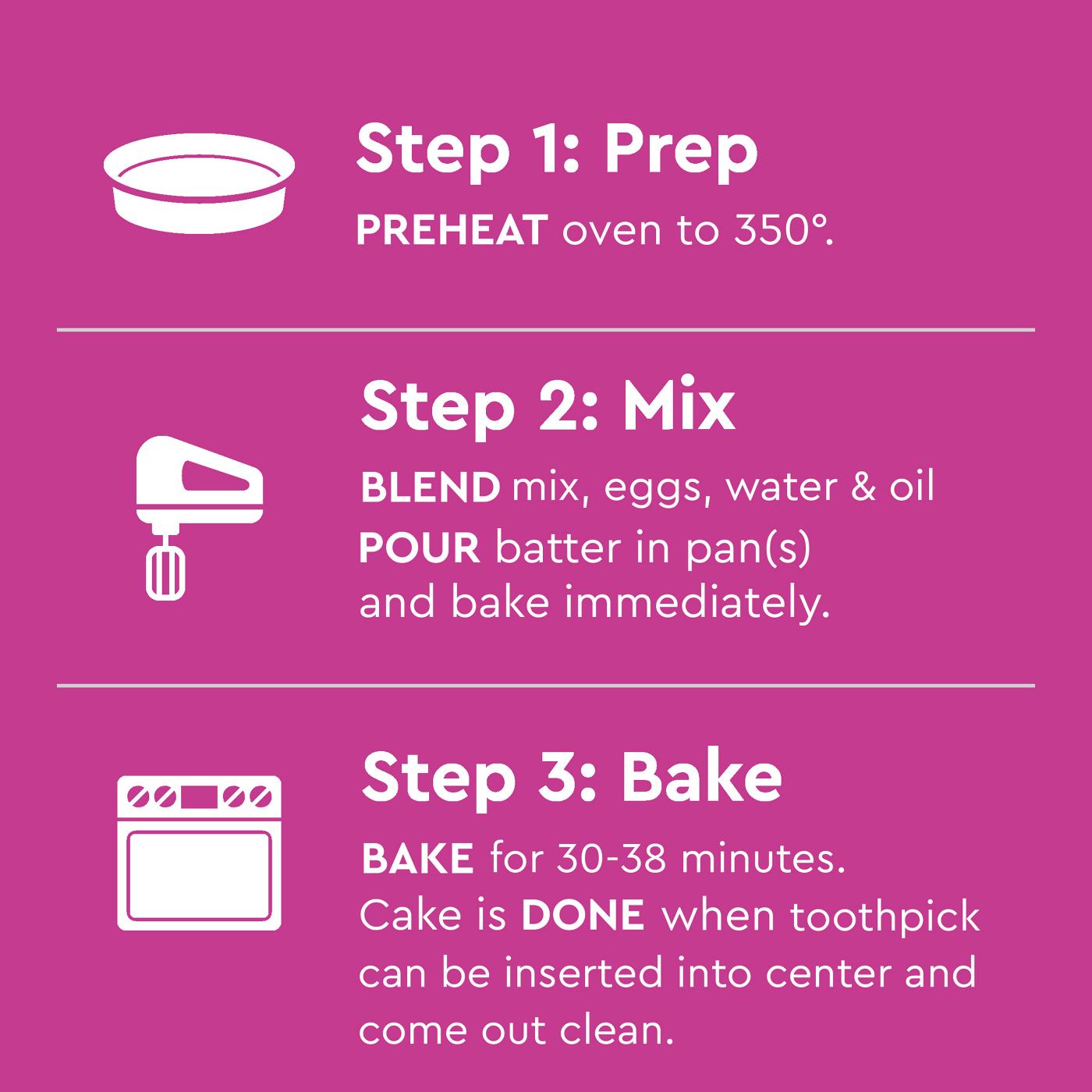 Duncan Hines Signature Triple Chocolate Chunk Brownie Mix; image 2 of 7