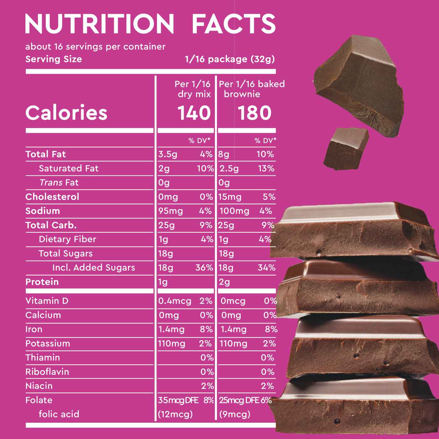 Duncan Hines Signature Triple Chocolate Chunk Brownie Mix; image 5 of 7