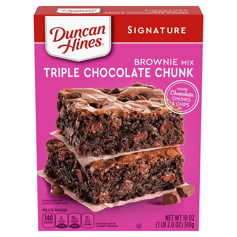 mental Reproducere F.Kr. Duncan Hines Signature Triple Chocolate Brownie Mix - Shop Baking  Ingredients at H-E-B