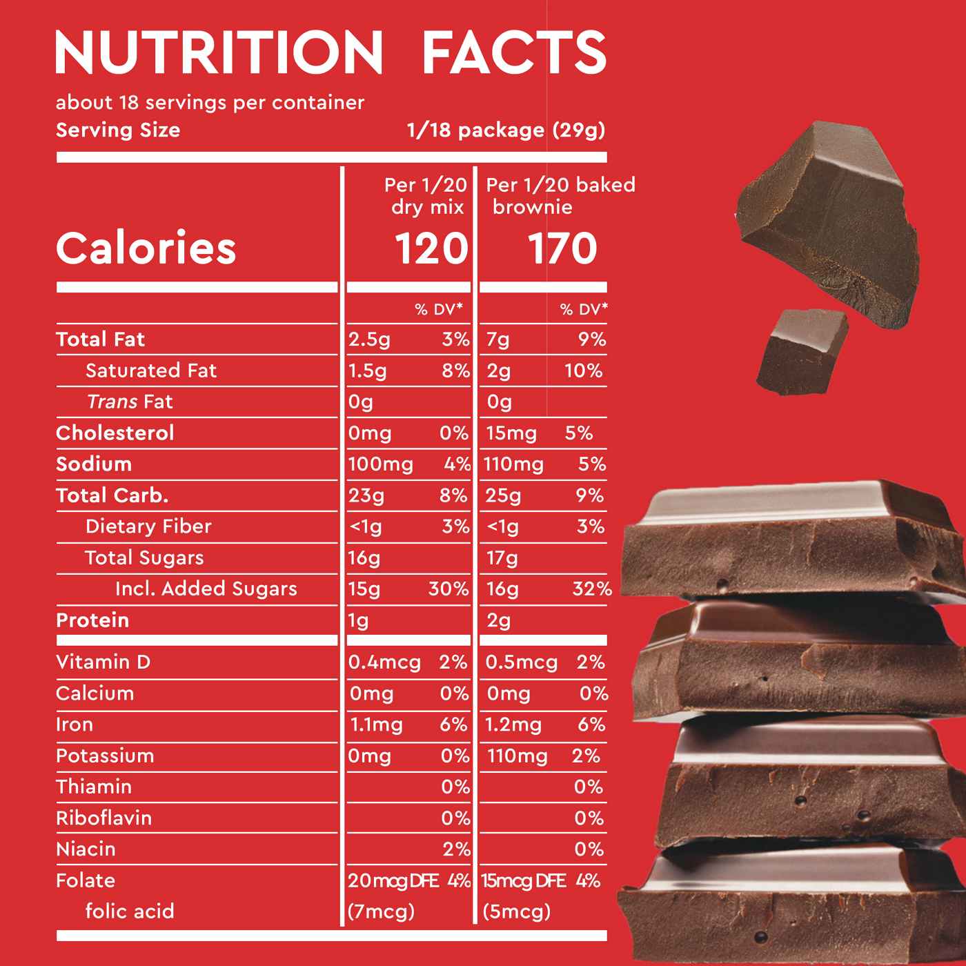 Duncan Hines Dark Chocolate Fudge Brownie Mix; image 5 of 7