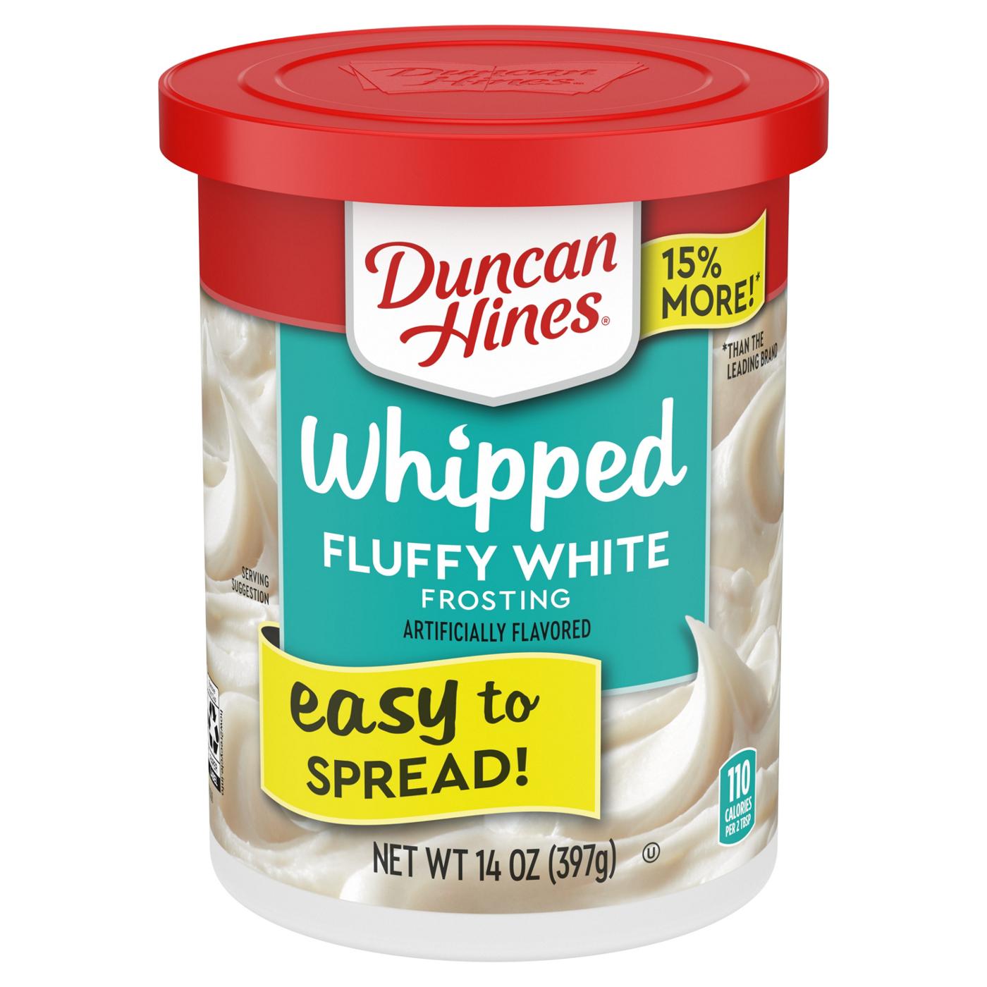 Duncan Hines Whipped White Frosting; image 1 of 7