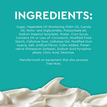 Duncan Hines Whipped White Frosting, 14 oz