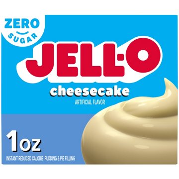 Jell-O Zero Sugar Cheesecake Instant Pudding, 1 oz