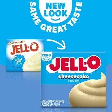 Jell-O Zero Sugar Cheesecake Instant Pudding, 1 oz
