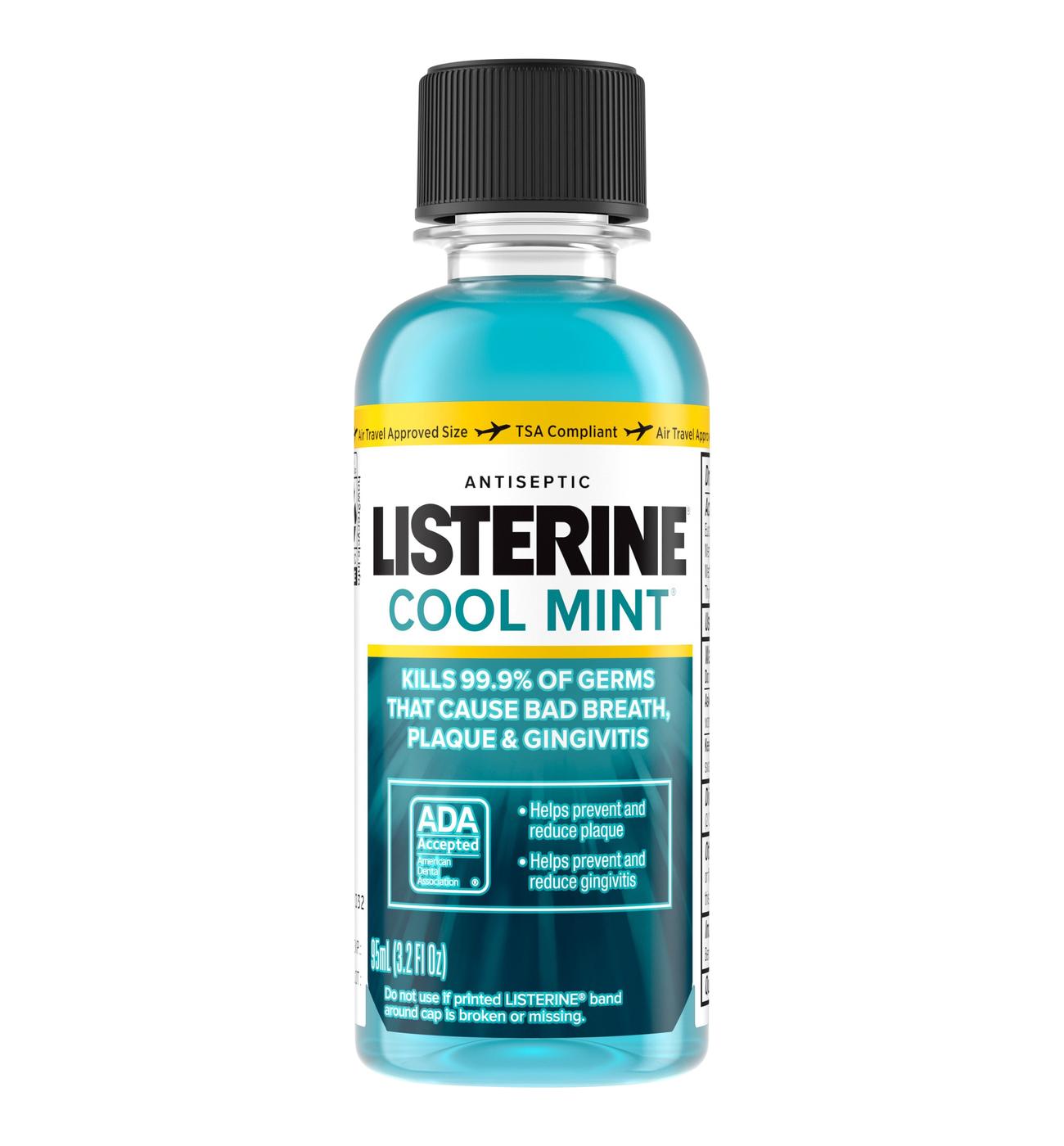Listerine Travel Size Antiseptic Mouthwash - Cool Mint ; image 1 of 7