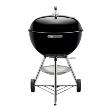 Weber Kettle Charcoal Grill - Black, 39.5" x 25"