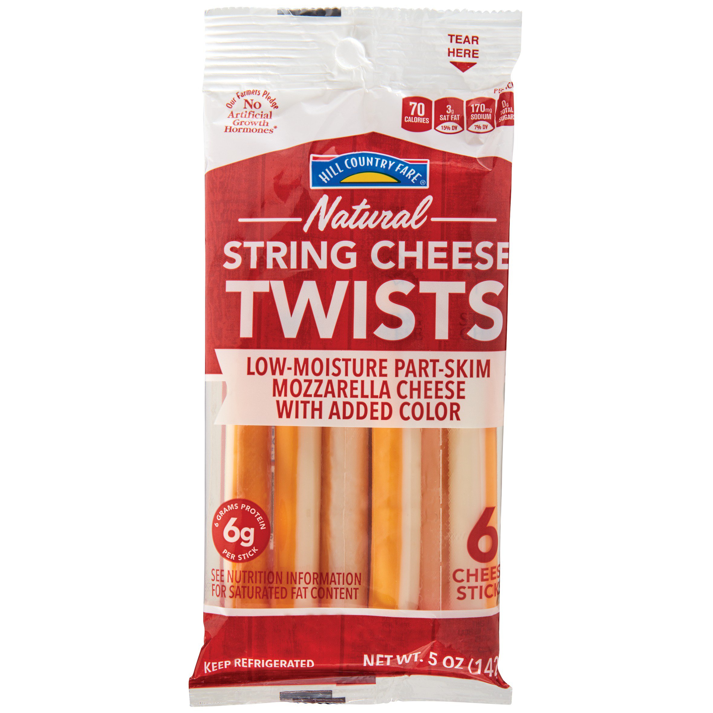 Hill Country Fare Natural String Cheese Twists Shop Cheese at HEB