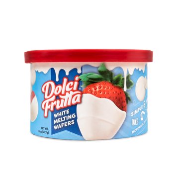 Dolci Frutta White Melting Wafers, 8 oz