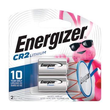 Energizer CR2 Lithium Batteries, 2 pk