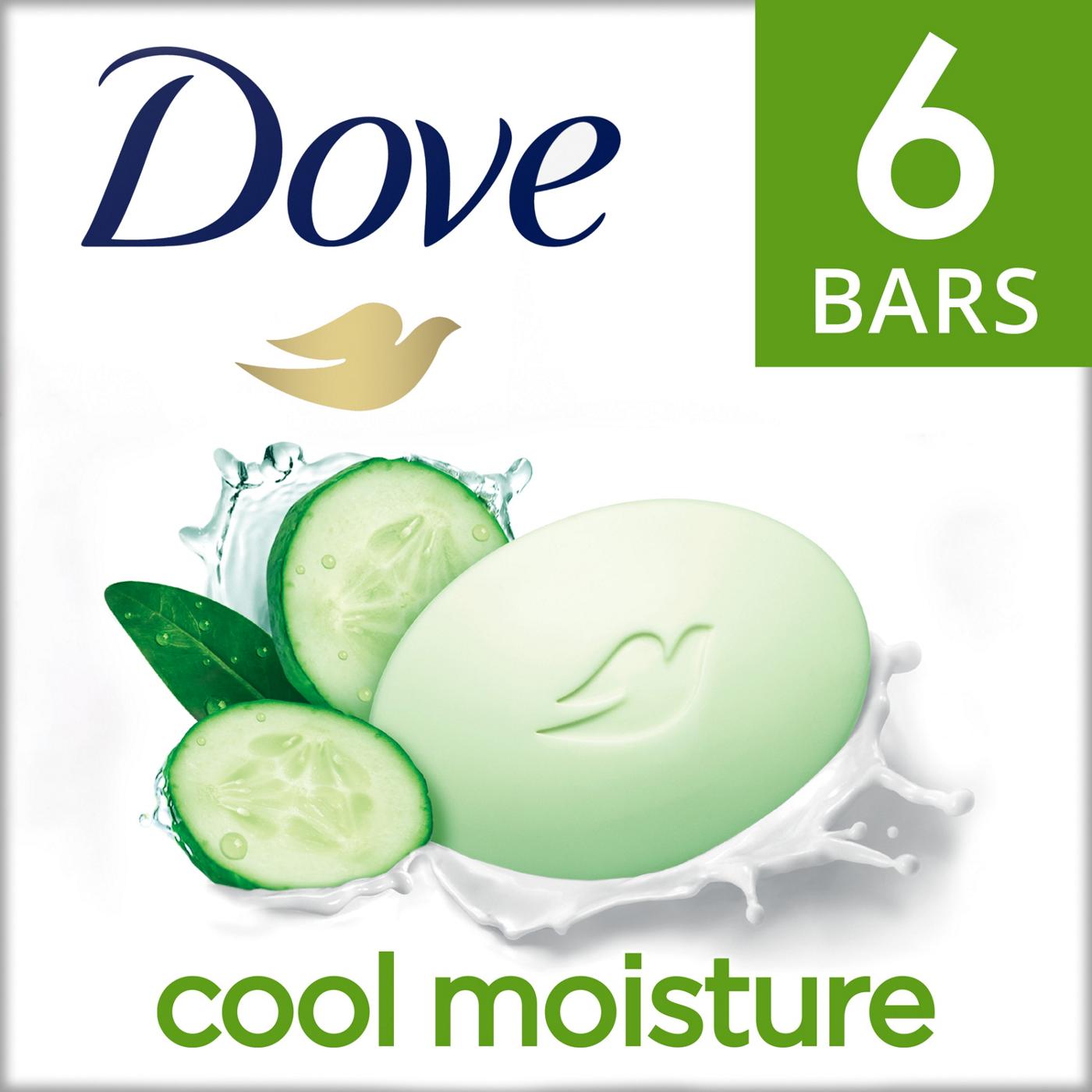 Dove Skin Care Beauty Bar Cucumber And Green Tea 6 Bars; image 4 of 7