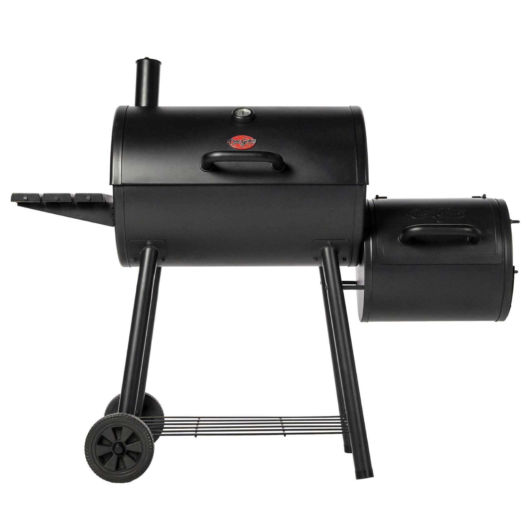 Char Griller Smokin Pro Barrel Grill Offset Smoker