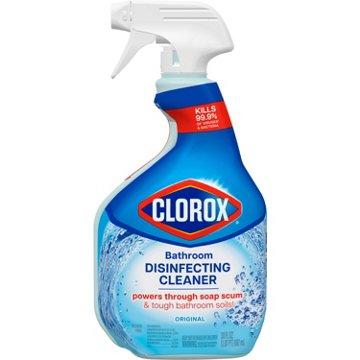 Clorox Bathroom Disinfecting Cleaner Spray Bottle - Original, 30 oz