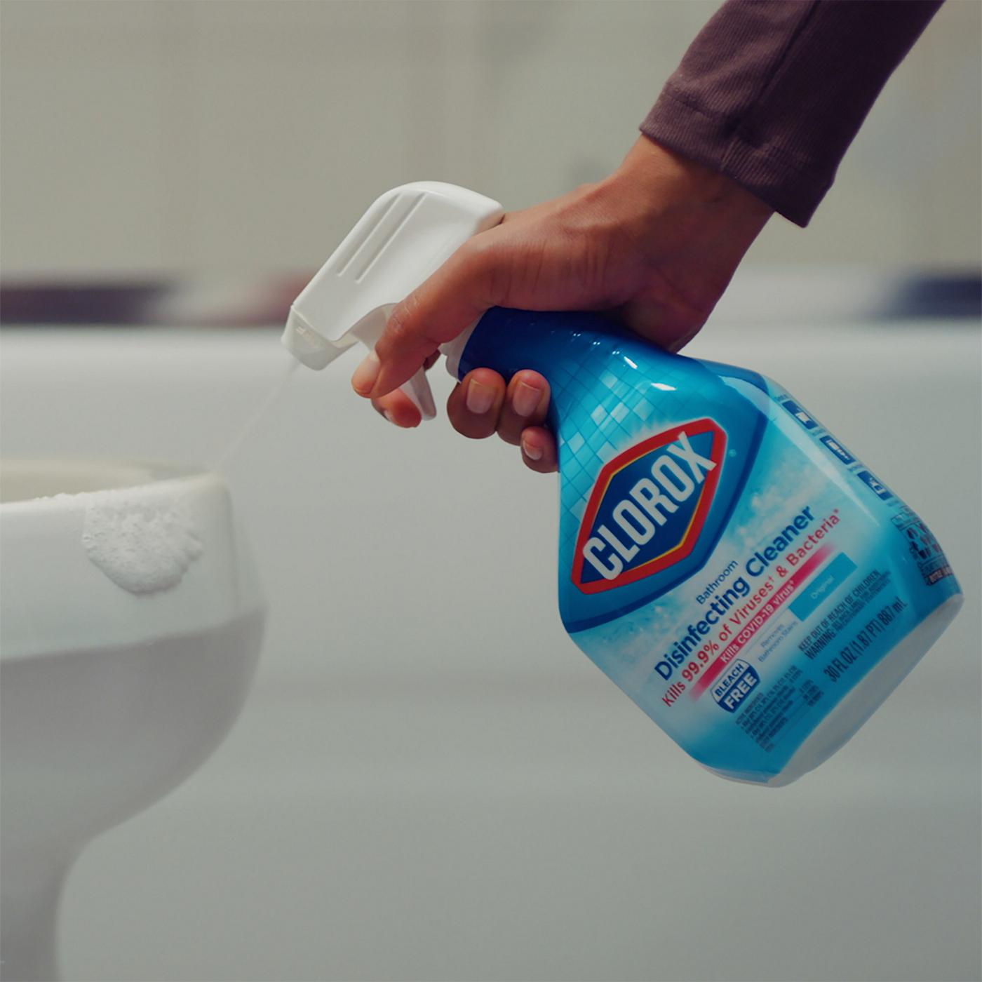 Clorox Disinfecting Bathroom Cleaner Spray; image 6 of 7