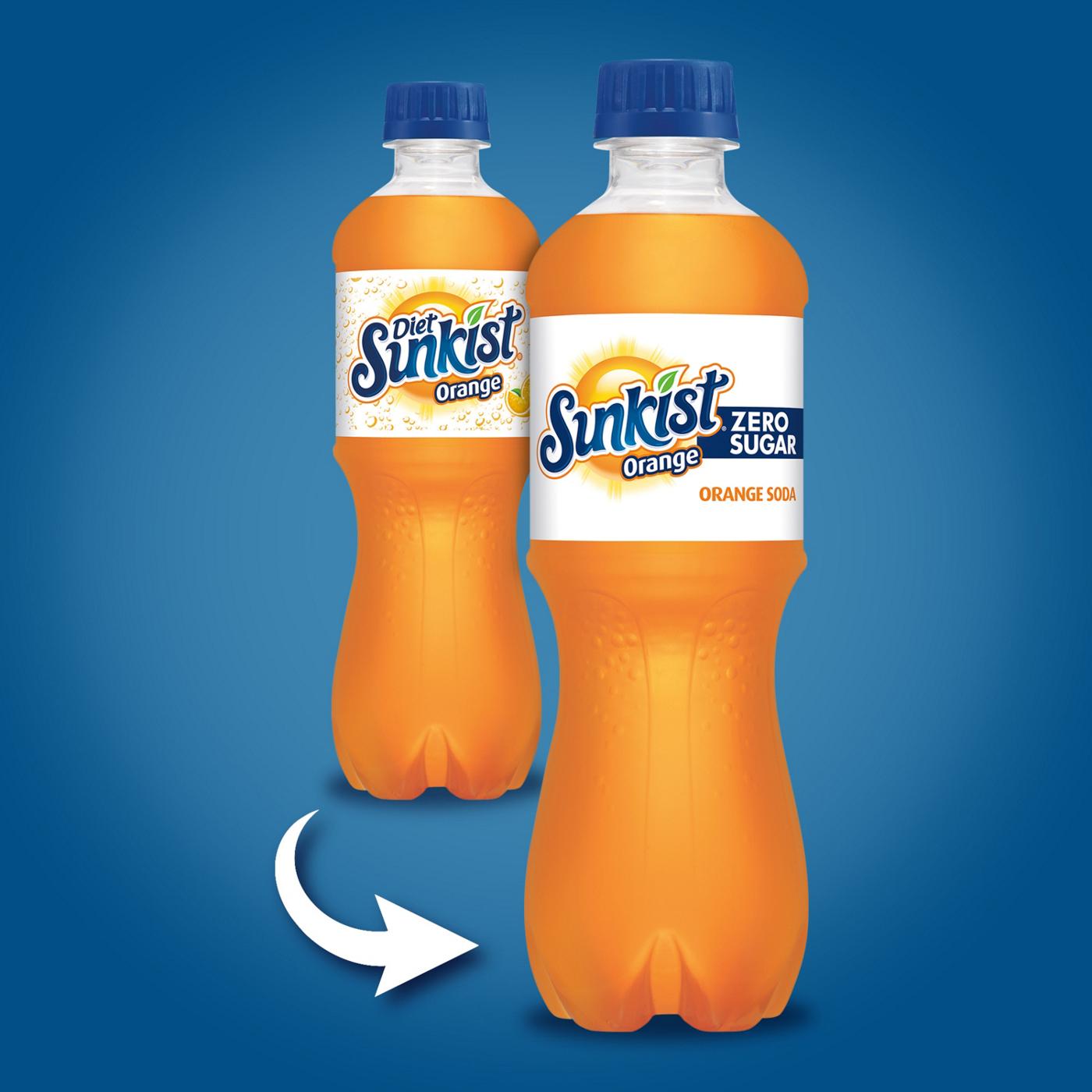 Sunkist Orange Diet Soda; image 2 of 5