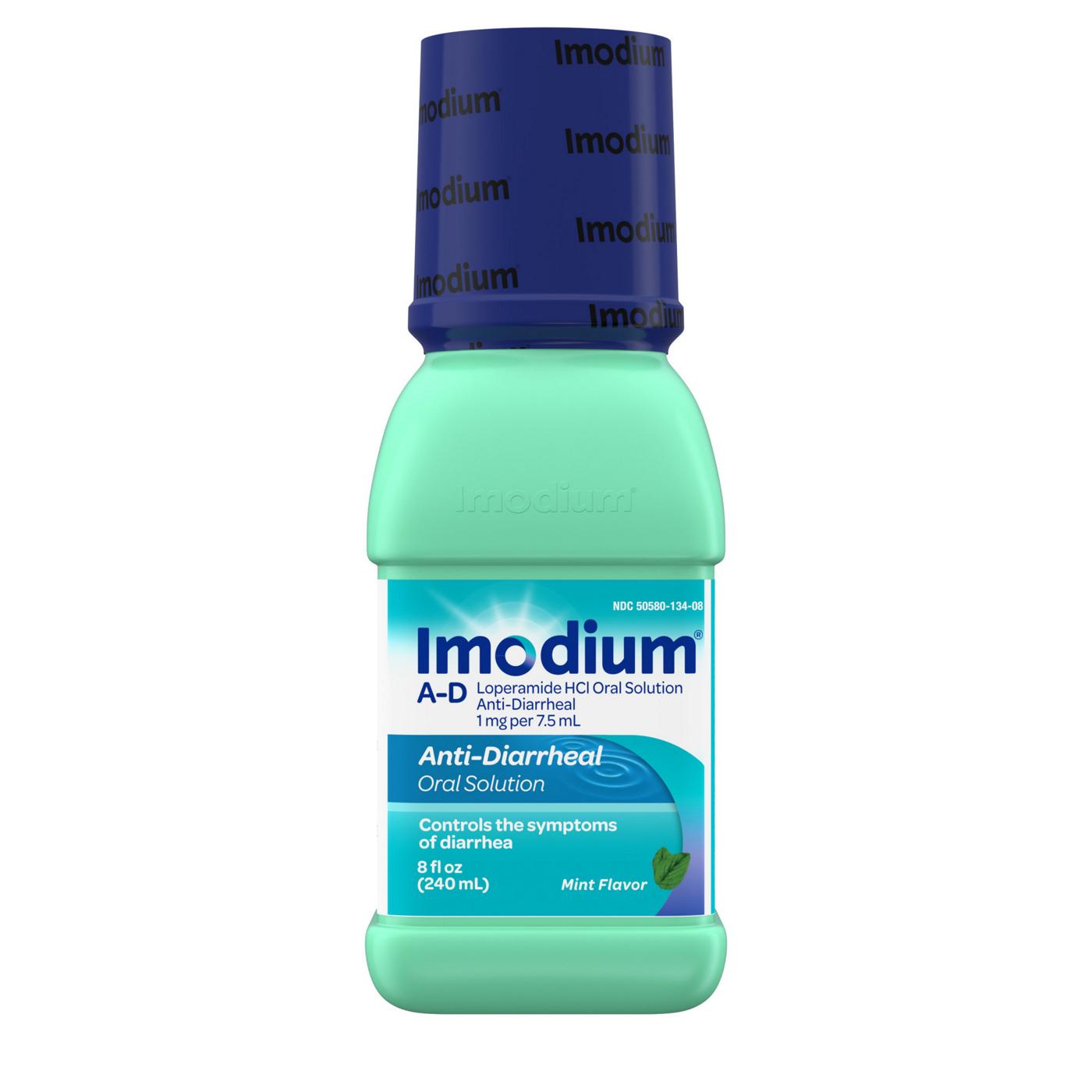 Imodium A-D Liquid Anti-Diarrheal Medicine - Mint Flavor; image 1 of 8