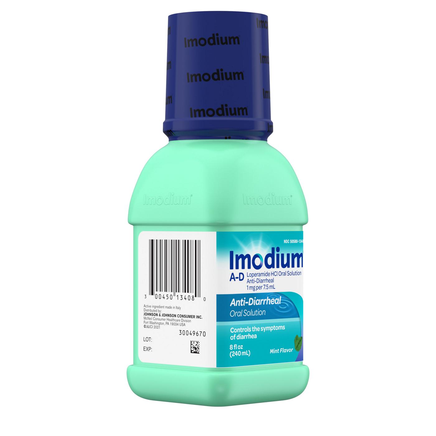 Imodium A-D Liquid Anti-Diarrheal Medicine - Mint Flavor; image 7 of 8