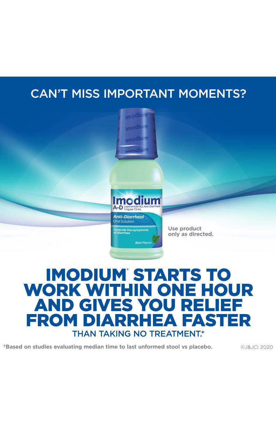 Imodium A-D Liquid Anti-Diarrheal Medicine - Mint Flavor; image 5 of 7