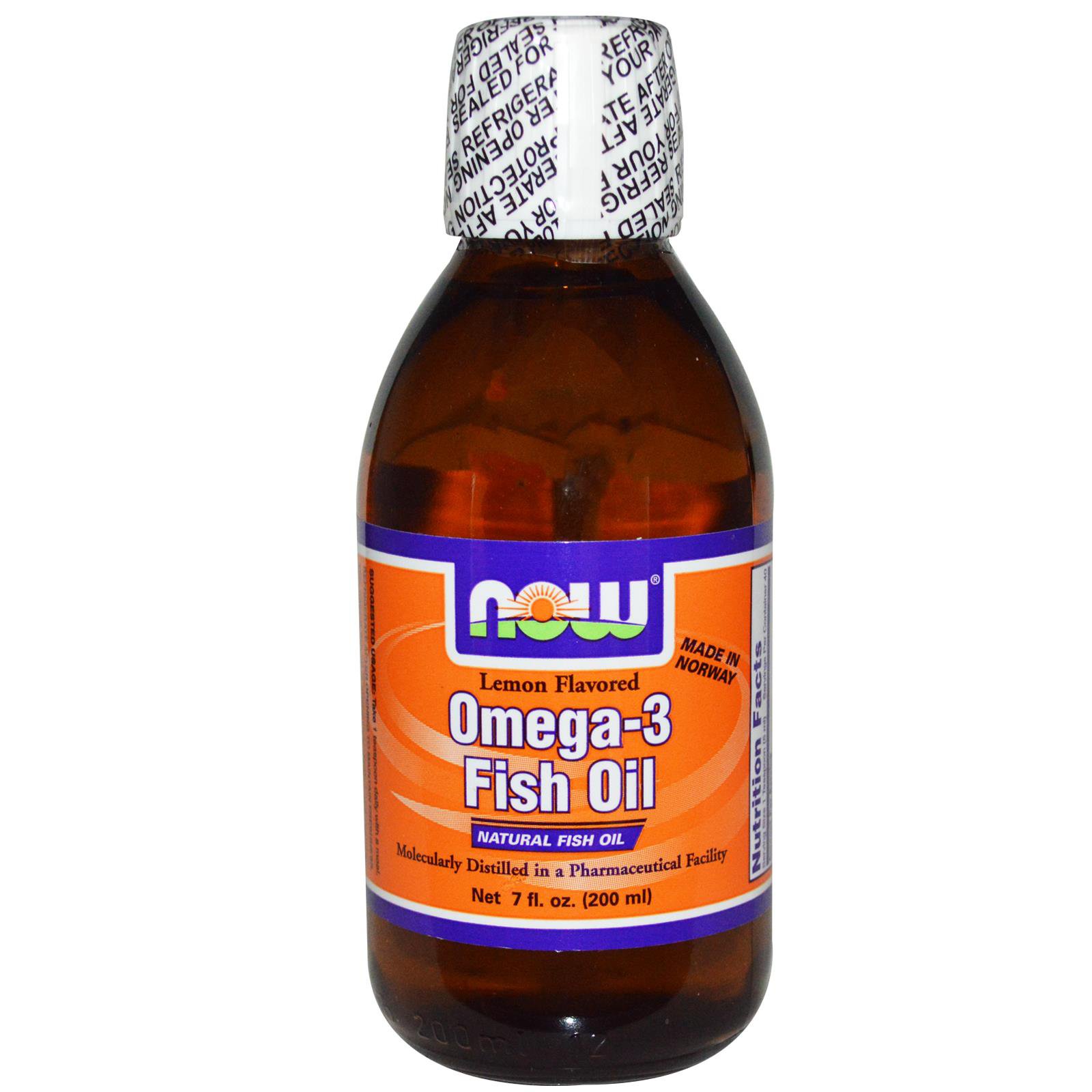 NOW Omega 3 Fish Oil Lemon - Shop Diet & Fitness at H-E-B