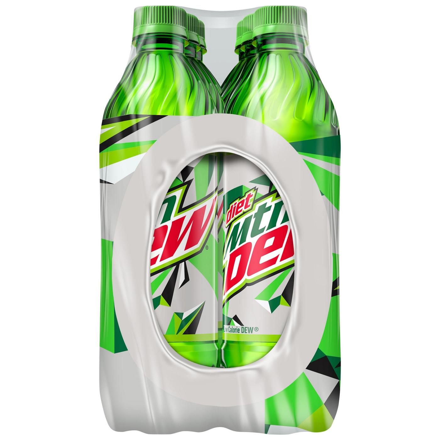 Mountain Dew Diet Soda 16.9 oz Bottles; image 4 of 7