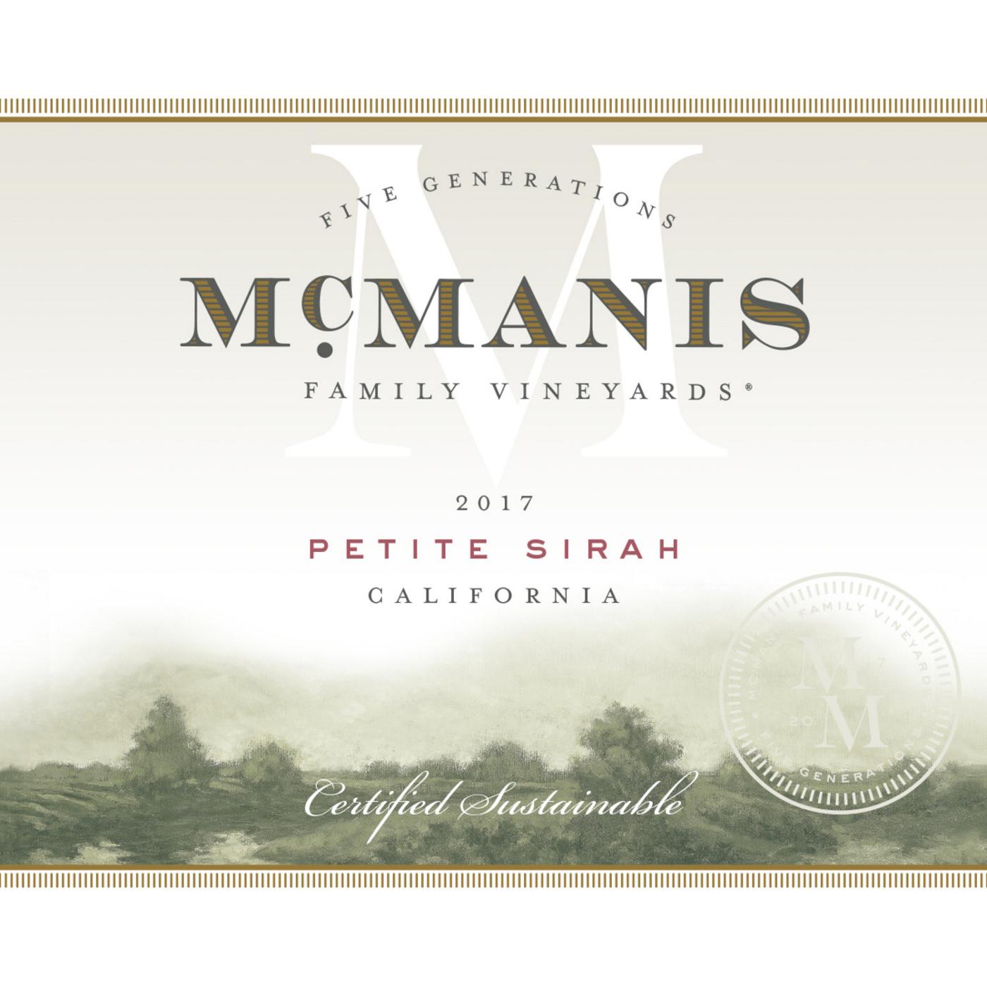 McManis Family Vineyards Petite Sirah; image 3 of 4