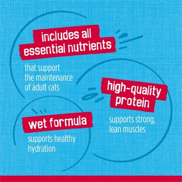 Friskies Purina Prime Filets High Protein Wet Cat Food - Ocean Whitefish and Tuna in Sauce, 5.5 oz