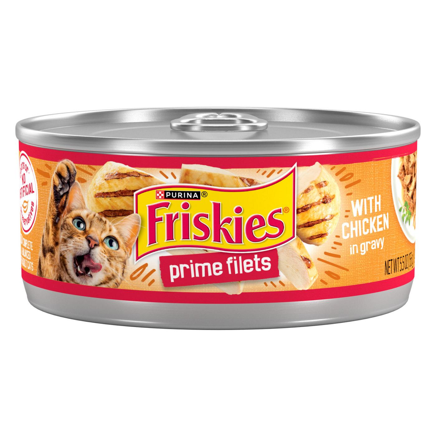 Friskies Purina Prime Filets Wet Cat Food - Chicken in Gravy; image 1 of 9