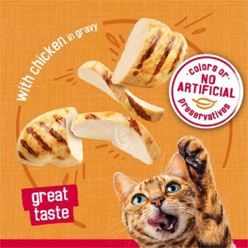 Friskies Purina Prime Filets Wet Cat Food - Chicken in Gravy