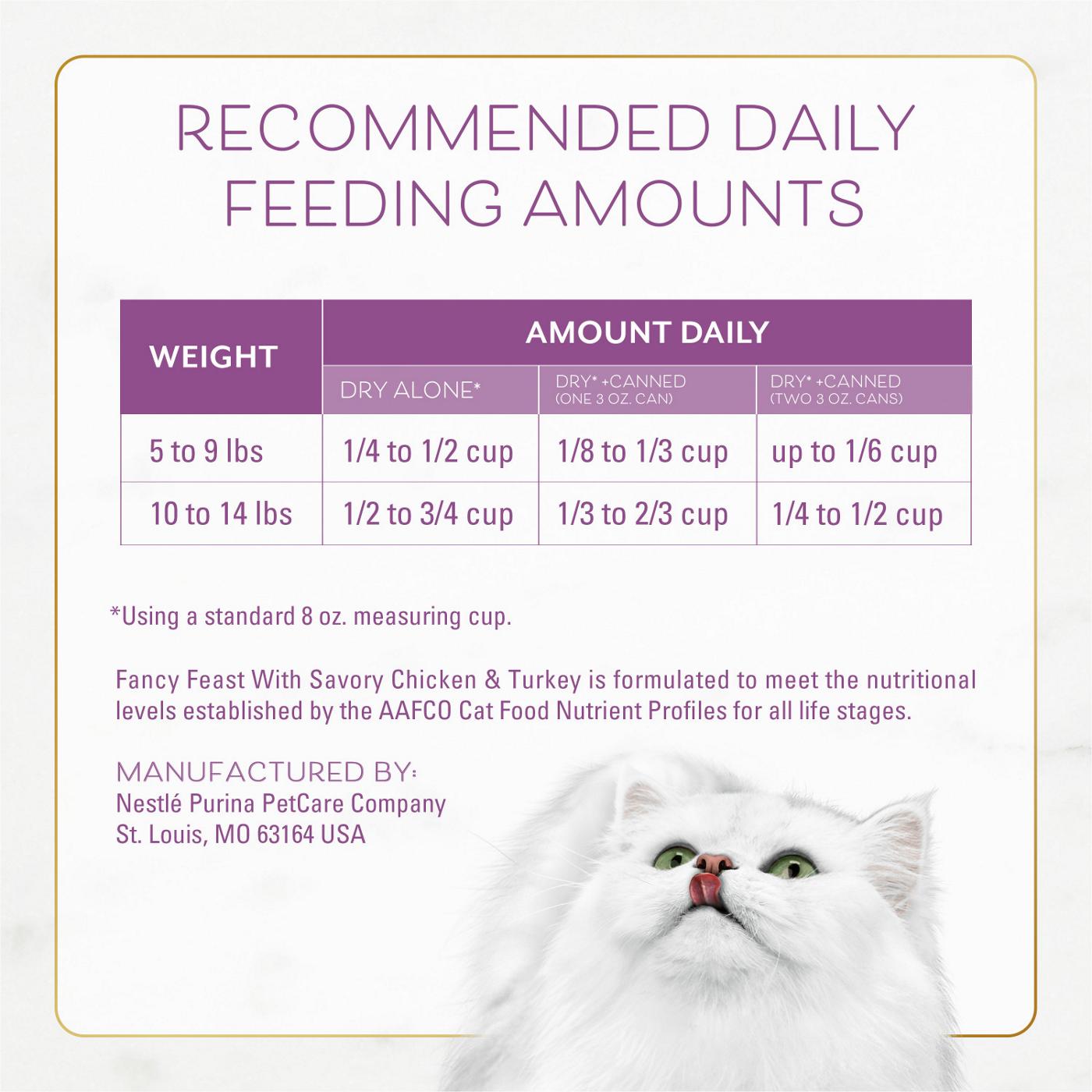 Fancy Feast Purina Fancy Feast Dry Cat Food with Savory Chicken and Turkey; image 6 of 7