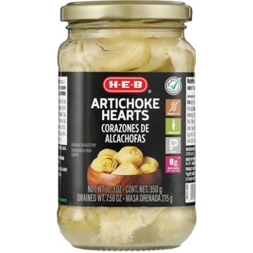 H-E-B Artichoke Hearts, 12 oz