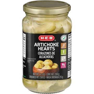 H-E-B Artichoke Hearts, 12 oz