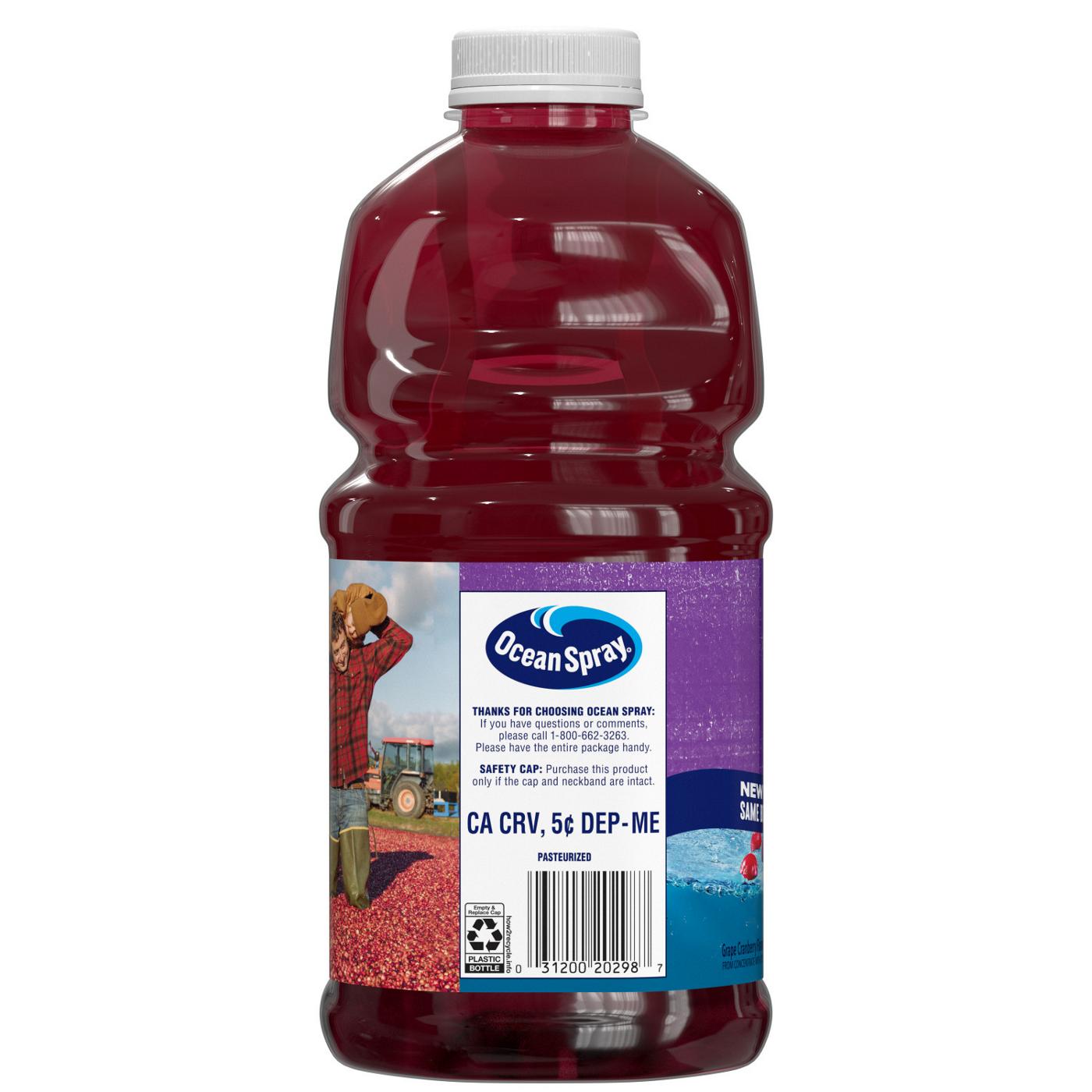 Ocean Spray Ocean Spray® Cran-Grape® Cranberry Grape Juice Drink, 101.4 Fl Oz Bottle; image 2 of 6