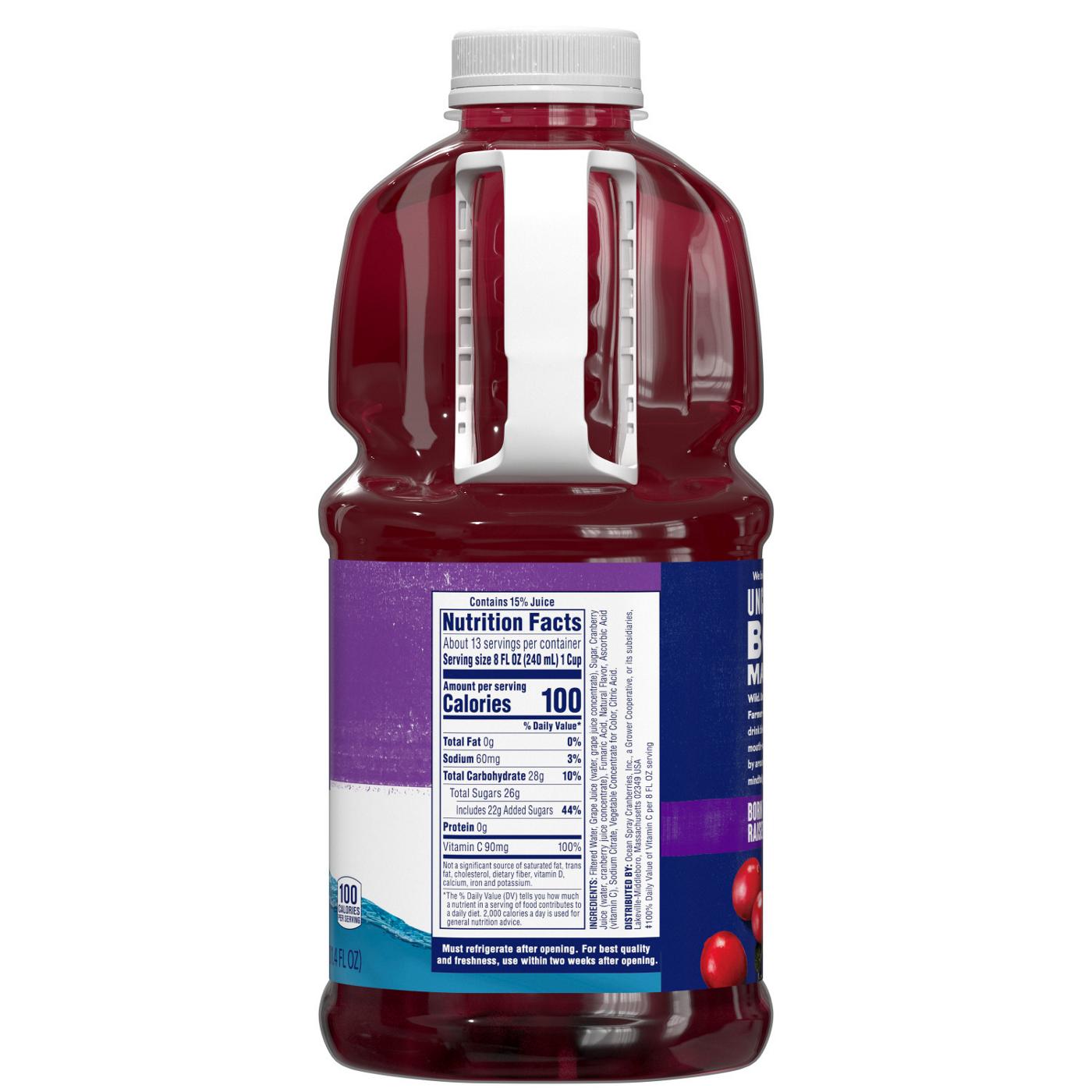 Ocean Spray Ocean Spray® Cran-Grape® Cranberry Grape Juice Drink, 101.4 Fl Oz Bottle; image 6 of 6