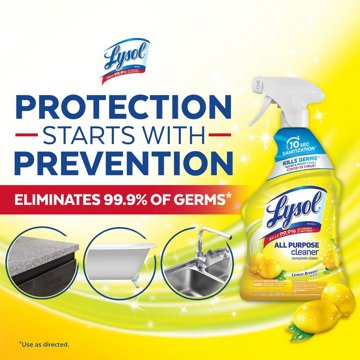 Lysol All Purpose Cleaner Spray - Lemon Breeze, 32 oz