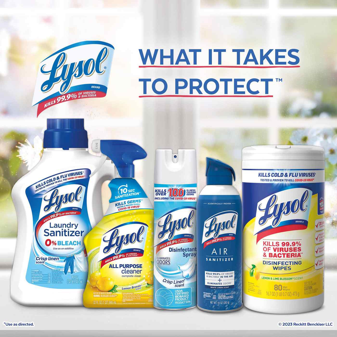 Lysol All Purpose Cleaner Spray Multi Purpose Disinfecting Spray - Lemon; image 5 of 6