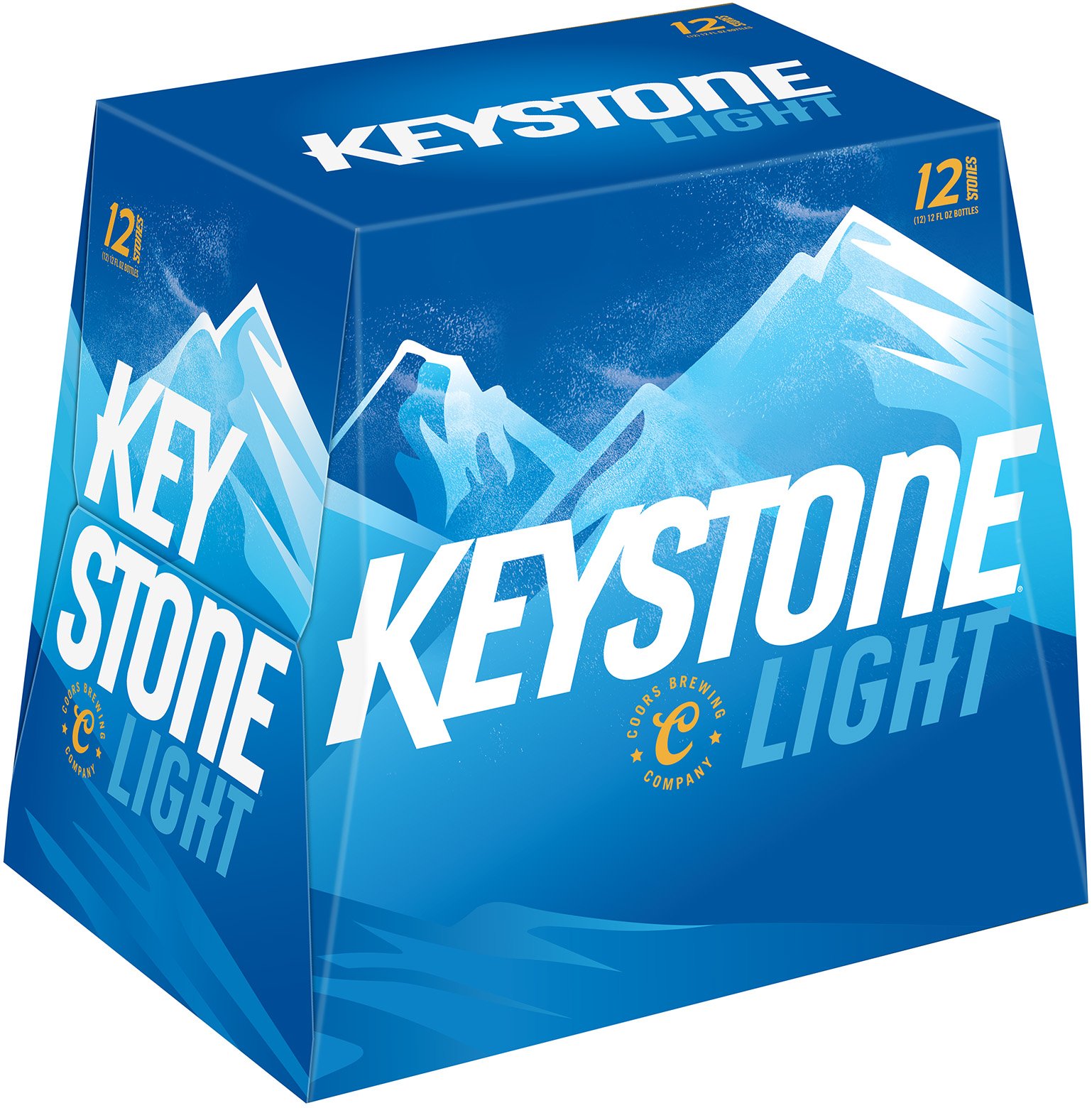Keystone Light Beer 12 oz Bottles - Beer