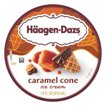 Häagen-Dazs Caramel Cone Ice Cream