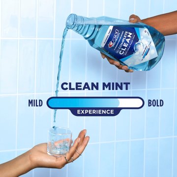 Crest Pro-Health Multi-Protection Alcohol Free Clean Mint Mouthwash, 8.4oz