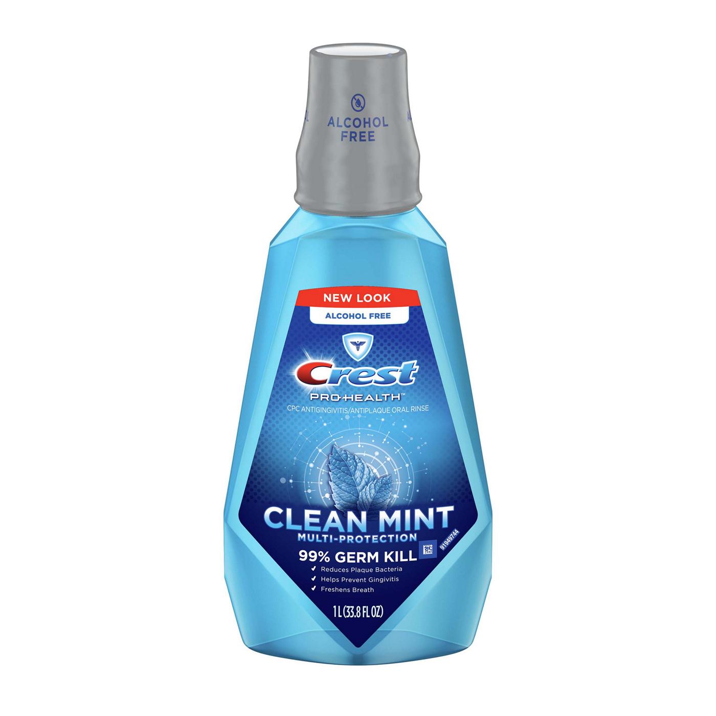 Crest Pro-Health Multi-Protection Mouthwash - Clean Mint; image 1 of 9