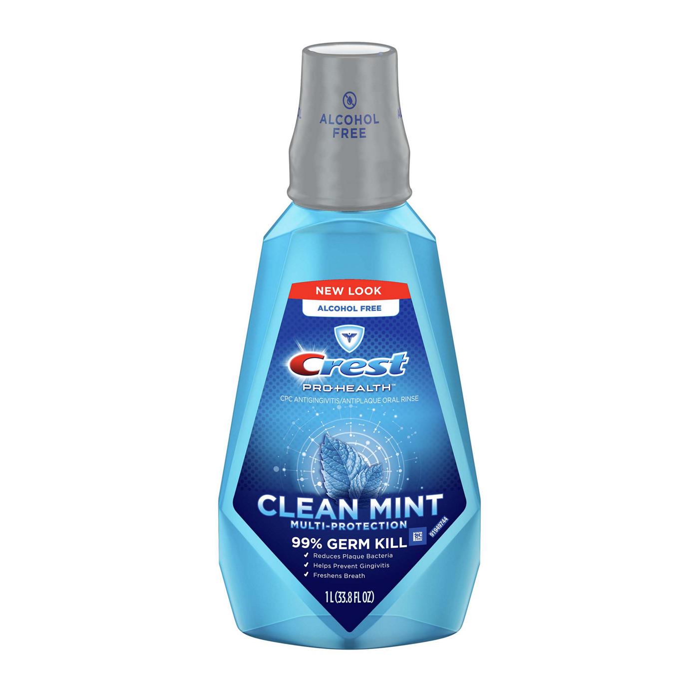 Crest Pro-Health Multi-Protection Mouthwash - Clean Mint; image 1 of 5