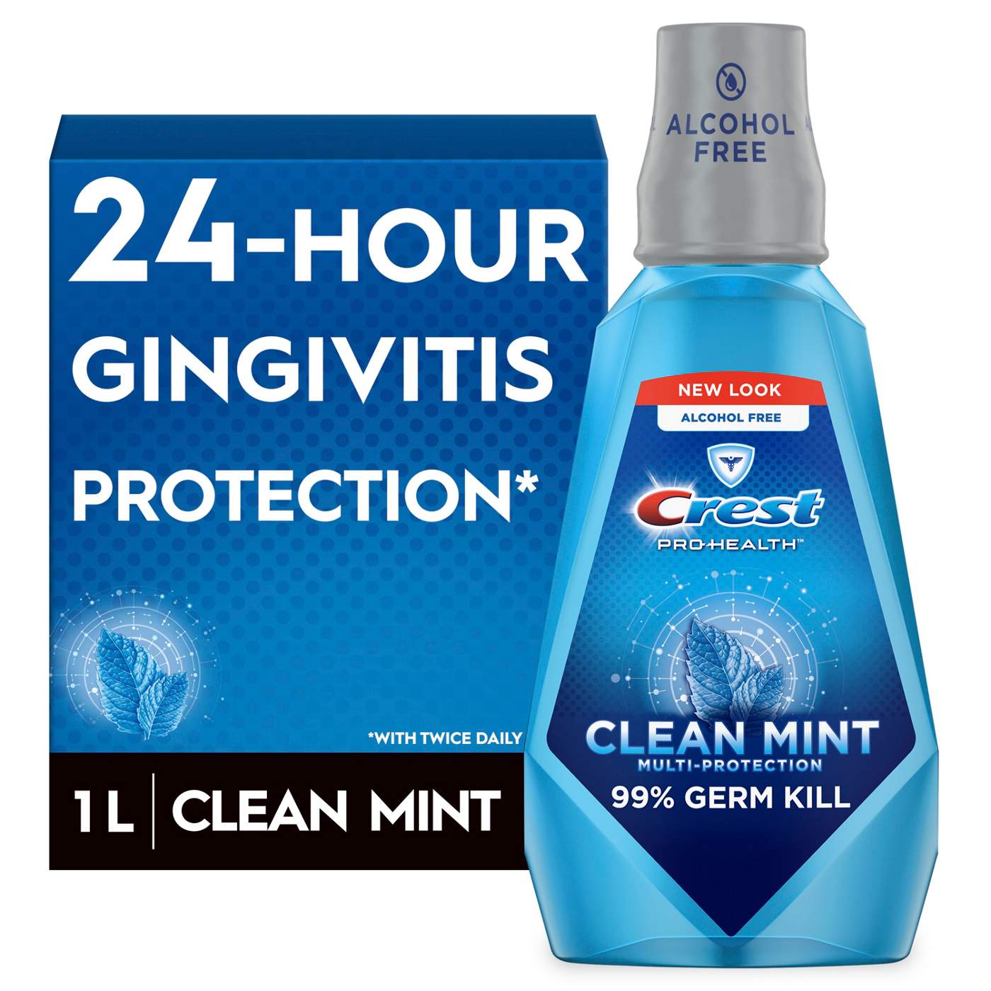 Crest Pro-Health Multi-Protection Mouthwash - Clean Mint; image 2 of 5