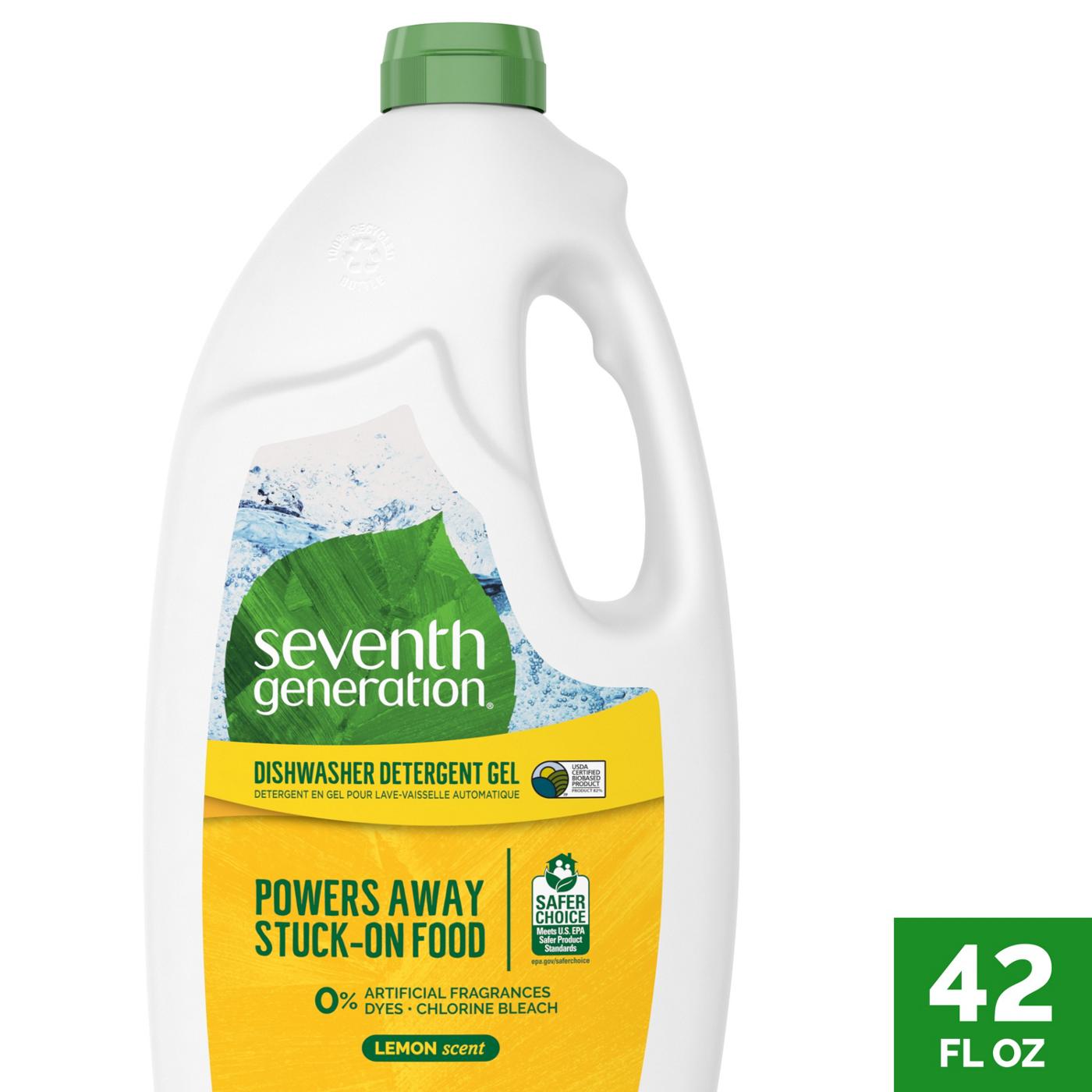 Seventh Generation Lemon Scent Dishwasher Detergent Gel Shop Dish