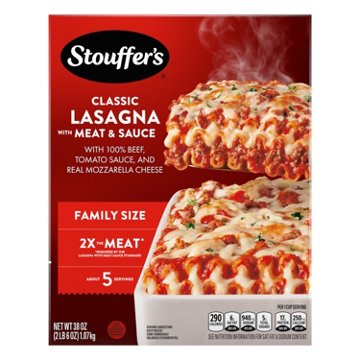 Stouffer's Family Size Lasagna With Meat & Sauce Frozen Meal, 38 oz