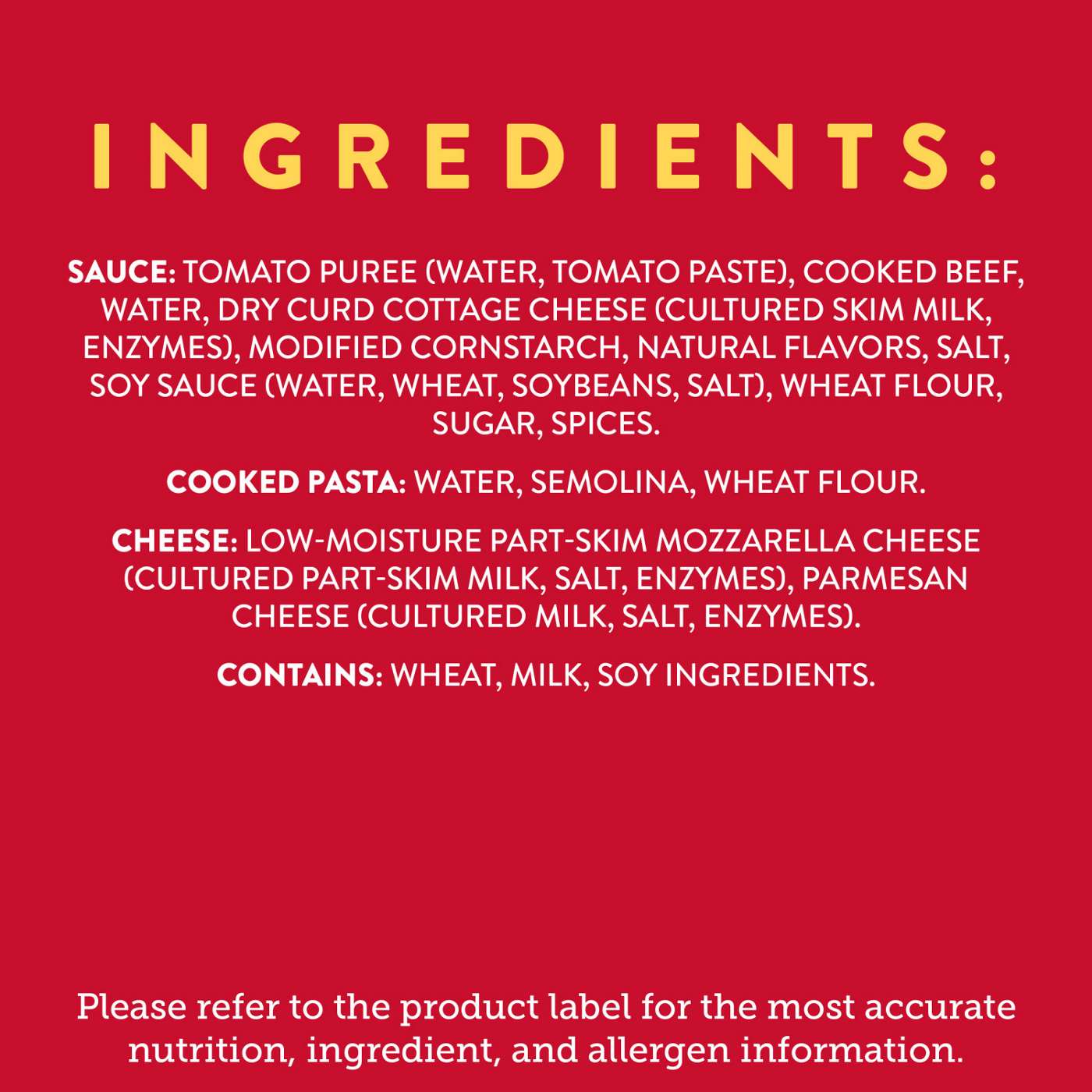 Stouffer's Family Size Lasagna With Meat & Sauce Frozen Meal; image 4 of 7