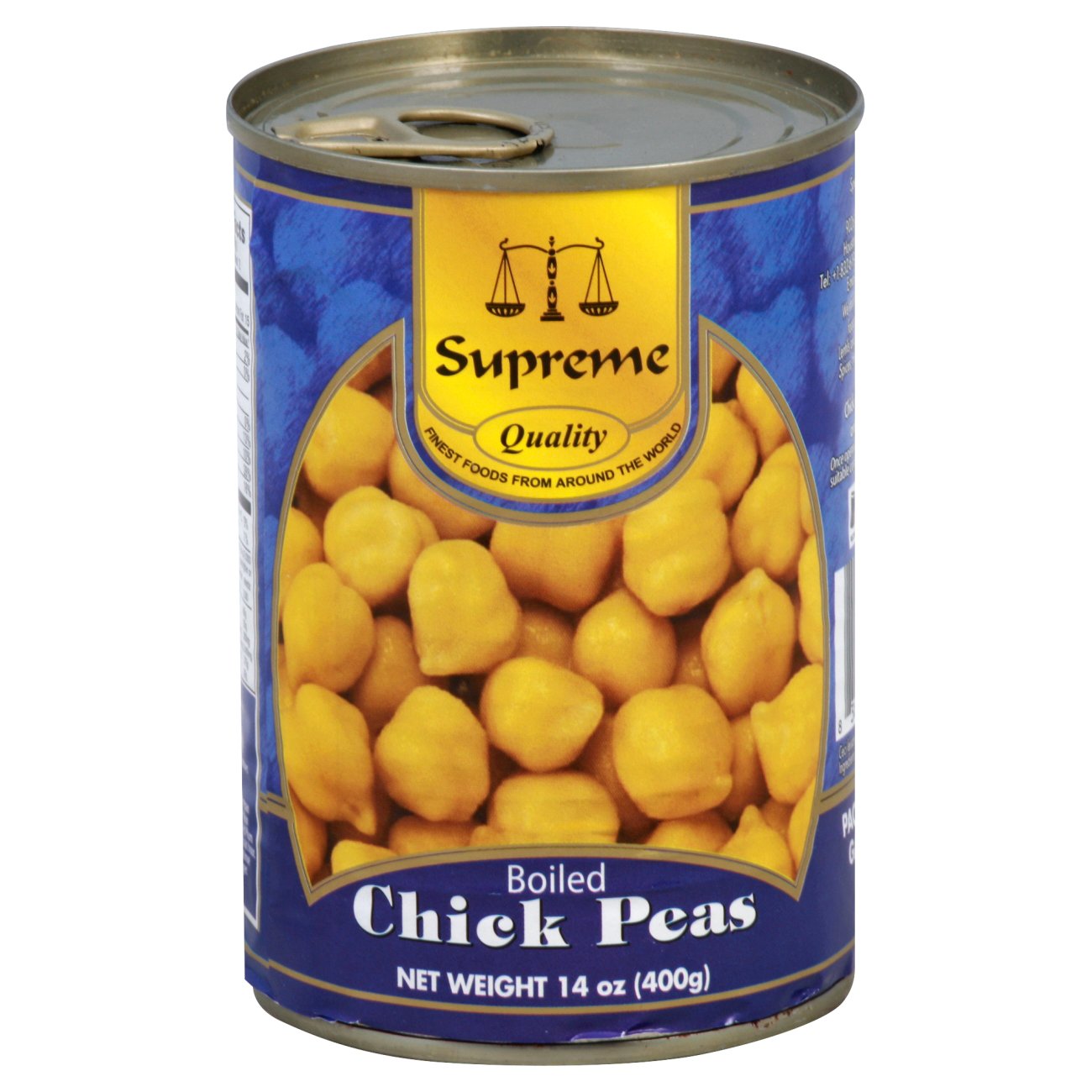 Supreme Boiled Chick Peas Garbanzos Shop Beans & Legumes at HEB