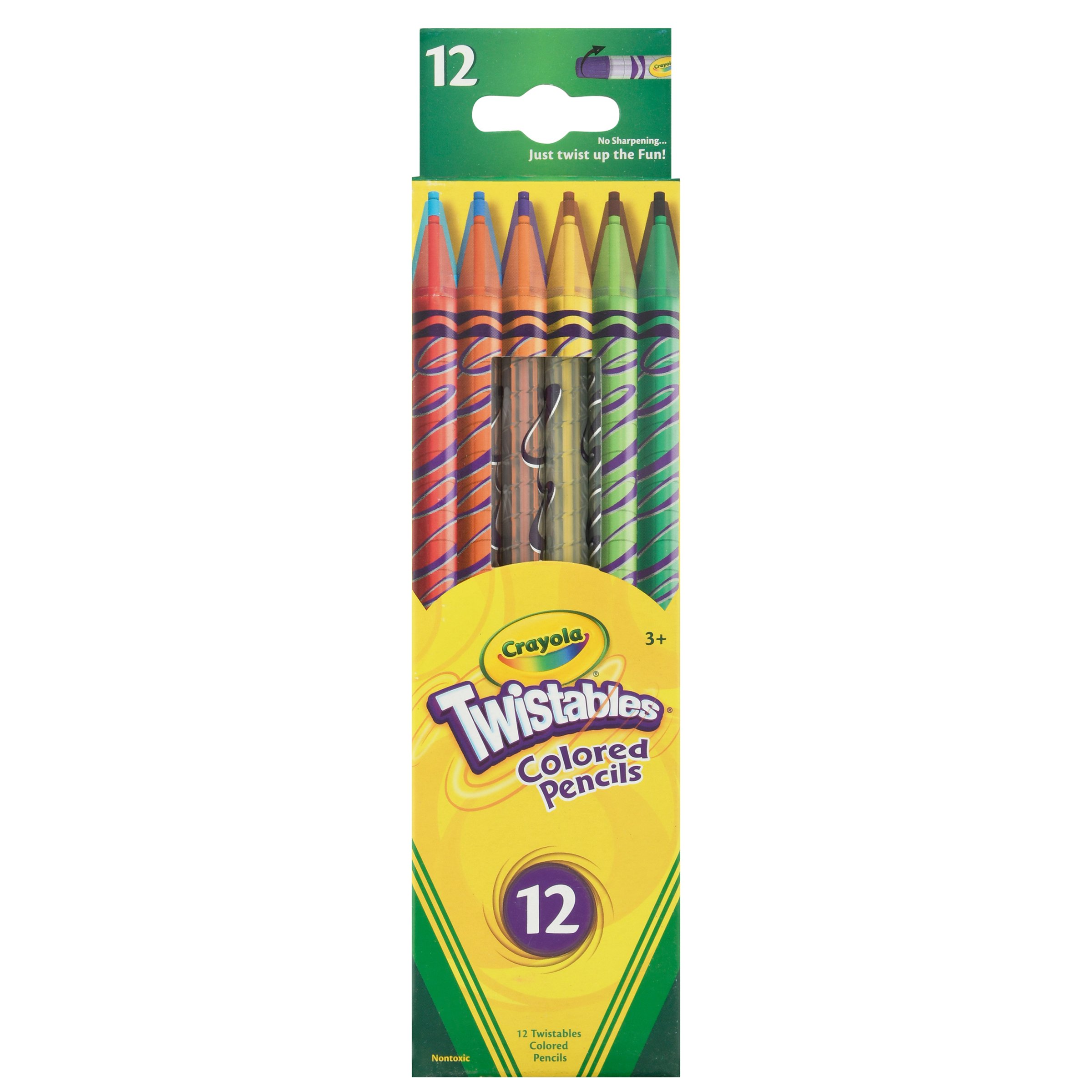 96 Wholesale 8 Color Mini Twist Crayon - at 
