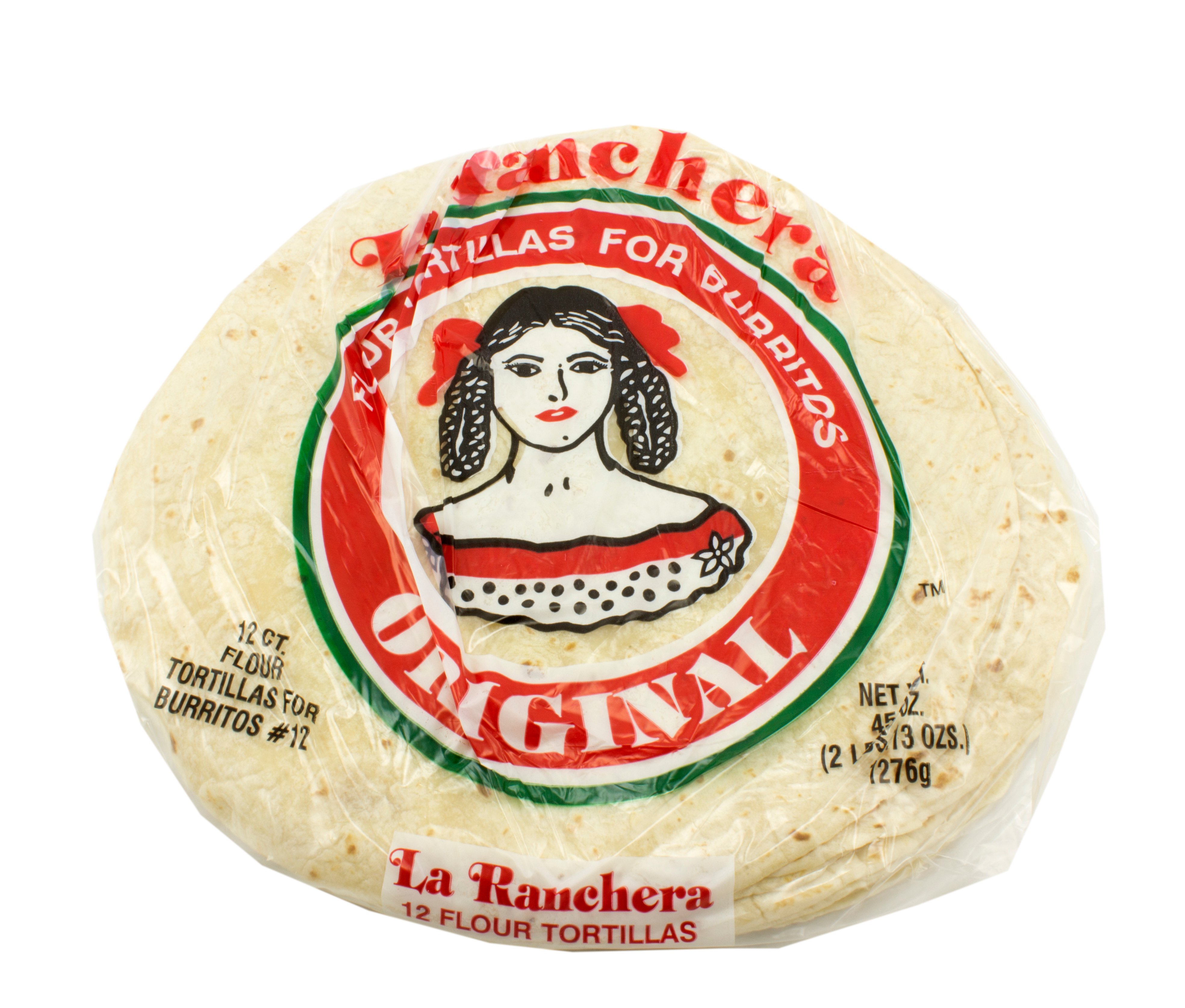 La Ranchera 12 in Burrito Flour Tortillas Shop Tortillas at HEB