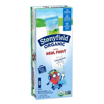 Stonyfield Organic Kids Low-Fat Strawberry Yogurt